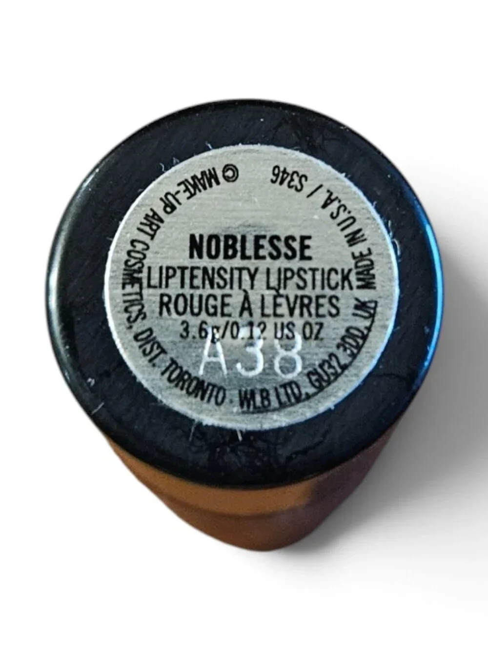 MAC Cosmetics Liptensity Lipstick Noblesse NEW Unused No Box